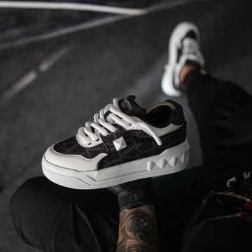 ADIDASI SNEAKERS GARAVANI GREY-BLACK ABVG13(086-13)