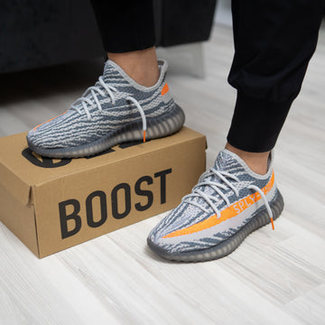 ADIDASI YEEZY SPLY-350 GREY-ORANGE ABYZ12
